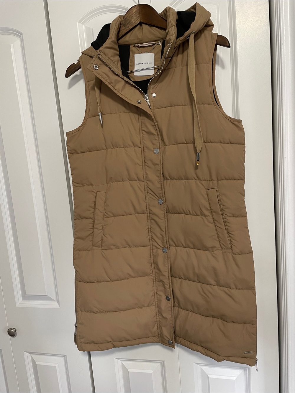 Rino & Pelle Camel puffer vest